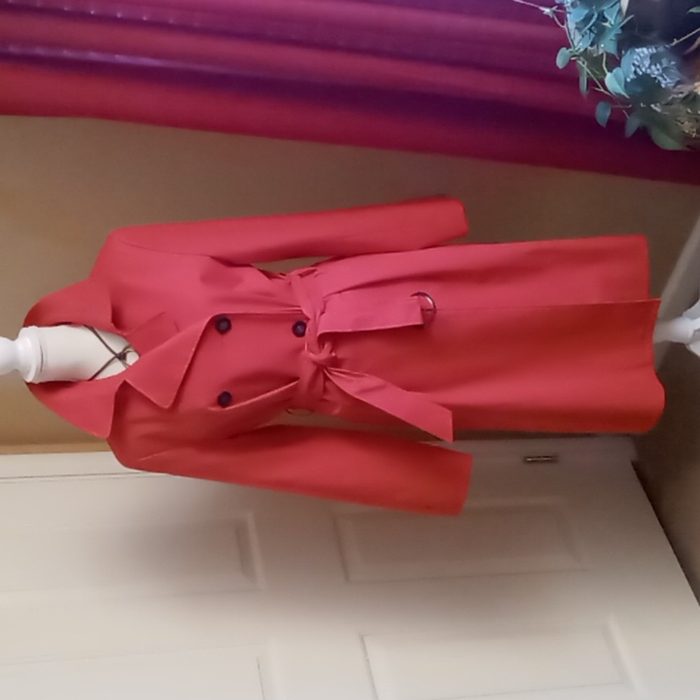 Talbots Classic Cotton Trench Coat